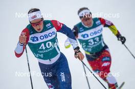 23.02.2020, Trondheim, Norway (NOR): Andrew Musgrave (GBR) - FIS world cup cross-country, pursuit men, Trondheim (NOR). www.nordicfocus.com. © Thibaut/NordicFocus. Every downloaded picture is fee-liable.