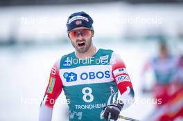 23.02.2020, Trondheim, Norway (NOR): Hans Christer Holund (NOR) - FIS world cup cross-country, pursuit men, Trondheim (NOR). www.nordicfocus.com. © Thibaut/NordicFocus. Every downloaded picture is fee-liable.