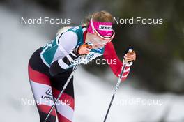 23.02.2020, Trondheim, Norway (NOR): Teresa Stadlober (AUT) - FIS world cup cross-country, pursuit women, Trondheim (NOR). www.nordicfocus.com. © Thibaut/NordicFocus. Every downloaded picture is fee-liable.