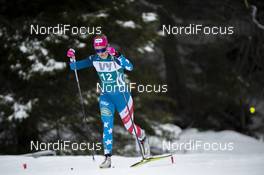 23.02.2020, Trondheim, Norway (NOR): Sadie Maubet Bjornsen (USA) - FIS world cup cross-country, pursuit women, Trondheim (NOR). www.nordicfocus.com. © Thibaut/NordicFocus. Every downloaded picture is fee-liable.