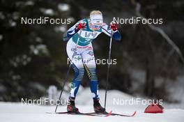 23.02.2020, Trondheim, Norway (NOR): Emma Ribom (SWE) - FIS world cup cross-country, pursuit women, Trondheim (NOR). www.nordicfocus.com. © Thibaut/NordicFocus. Every downloaded picture is fee-liable.