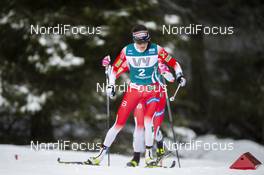 23.02.2020, Trondheim, Norway (NOR): Heidi Weng (NOR) - FIS world cup cross-country, pursuit women, Trondheim (NOR). www.nordicfocus.com. © Thibaut/NordicFocus. Every downloaded picture is fee-liable.