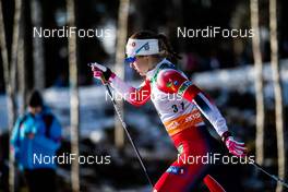 29.02.2020, Lahti Finland (FIN): Ingvild Flugstad Oestberg (NOR) - FIS world cup cross-country, 10km women, Lahti (FIN). www.nordicfocus.com. © Modica/NordicFocus. Every downloaded picture is fee-liable.