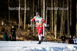 29.02.2020, Lahti Finland (FIN): Tiril Udnes Weng (NOR) - FIS world cup cross-country, 10km women, Lahti (FIN). www.nordicfocus.com. © Modica/NordicFocus. Every downloaded picture is fee-liable.