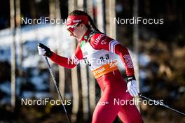 29.02.2020, Lahti Finland (FIN): Natalia Nepryaeva (RUS) - FIS world cup cross-country, 10km women, Lahti (FIN). www.nordicfocus.com. © Modica/NordicFocus. Every downloaded picture is fee-liable.