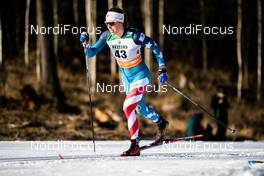 29.02.2020, Lahti Finland (FIN): Rosie Brennan (USA) - FIS world cup cross-country, 10km women, Lahti (FIN). www.nordicfocus.com. © Modica/NordicFocus. Every downloaded picture is fee-liable.