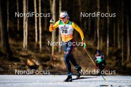 29.02.2020, Lahti Finland (FIN): Victoria Carl (GER) - FIS world cup cross-country, 10km women, Lahti (FIN). www.nordicfocus.com. © Modica/NordicFocus. Every downloaded picture is fee-liable.