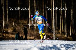 29.02.2020, Lahti Finland (FIN): Katariina Lonka (FIN) - FIS world cup cross-country, 10km women, Lahti (FIN). www.nordicfocus.com. © Modica/NordicFocus. Every downloaded picture is fee-liable.