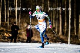29.02.2020, Lahti Finland (FIN): Maja Dahlqvist (SWE) - FIS world cup cross-country, 10km women, Lahti (FIN). www.nordicfocus.com. © Modica/NordicFocus. Every downloaded picture is fee-liable.