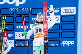 29.02.2020, Lahti Finland (FIN): Krista Parmakoski (FIN) - FIS world cup cross-country, 10km women, Lahti (FIN). www.nordicfocus.com. © Modica/NordicFocus. Every downloaded picture is fee-liable.