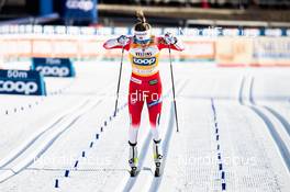 29.02.2020, Lahti Finland (FIN): Therese Johaug (NOR) - FIS world cup cross-country, 10km women, Lahti (FIN). www.nordicfocus.com. © Modica/NordicFocus. Every downloaded picture is fee-liable.
