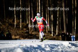 29.02.2020, Lahti Finland (FIN): Ingvild Flugstad Oestberg (NOR) - FIS world cup cross-country, 10km women, Lahti (FIN). www.nordicfocus.com. © Modica/NordicFocus. Every downloaded picture is fee-liable.