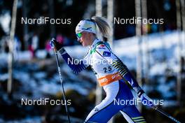 29.02.2020, Lahti Finland (FIN): Frida Karlsson (SWE) - FIS world cup cross-country, 10km women, Lahti (FIN). www.nordicfocus.com. © Modica/NordicFocus. Every downloaded picture is fee-liable.
