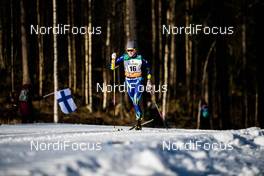 29.02.2020, Lahti Finland (FIN): Anna Shevchenko (KAZ) - FIS world cup cross-country, 10km women, Lahti (FIN). www.nordicfocus.com. © Modica/NordicFocus. Every downloaded picture is fee-liable.