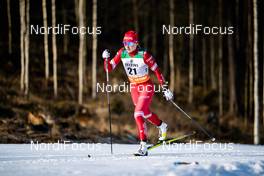 29.02.2020, Lahti Finland (FIN): Anna Nechaevskaya (RUS) - FIS world cup cross-country, 10km women, Lahti (FIN). www.nordicfocus.com. © Modica/NordicFocus. Every downloaded picture is fee-liable.