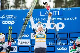 29.02.2020, Lahti Finland (FIN): Therese Johaug (NOR) - FIS world cup cross-country, 10km women, Lahti (FIN). www.nordicfocus.com. © Modica/NordicFocus. Every downloaded picture is fee-liable.
