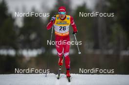 29.02.2020, Lahti Finland (FIN): Ilia Semikov (RUS) - FIS world cup cross-country, 15km men, Lahti (FIN). www.nordicfocus.com. © THIBAUT/NordicFocus. Every downloaded picture is fee-liable.