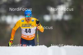 29.02.2020, Lahti Finland (FIN): Lucas Boegl (GER) - FIS world cup cross-country, 15km men, Lahti (FIN). www.nordicfocus.com. © THIBAUT/NordicFocus. Every downloaded picture is fee-liable.
