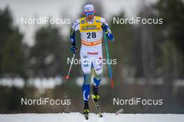 29.02.2020, Lahti Finland (FIN): Daniel Richardsson (SWE) - FIS world cup cross-country, 15km men, Lahti (FIN). www.nordicfocus.com. © THIBAUT/NordicFocus. Every downloaded picture is fee-liable.