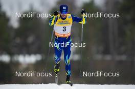 29.02.2020, Lahti Finland (FIN): Yevgeniy Velichko (KAZ) - FIS world cup cross-country, 15km men, Lahti (FIN). www.nordicfocus.com. © THIBAUT/NordicFocus. Every downloaded picture is fee-liable.