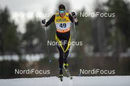 29.02.2020, Lahti Finland (FIN): Timo Mantere (FIN) - FIS world cup cross-country, 15km men, Lahti (FIN). www.nordicfocus.com. © THIBAUT/NordicFocus. Every downloaded picture is fee-liable.