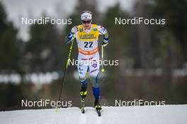 29.02.2020, Lahti Finland (FIN): Bjoern Sandstroem (SWE) - FIS world cup cross-country, 15km men, Lahti (FIN). www.nordicfocus.com. © THIBAUT/NordicFocus. Every downloaded picture is fee-liable.