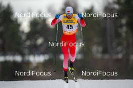 29.02.2020, Lahti Finland (FIN): Jincai Shang (CHN) - FIS world cup cross-country, 15km men, Lahti (FIN). www.nordicfocus.com. © THIBAUT/NordicFocus. Every downloaded picture is fee-liable.