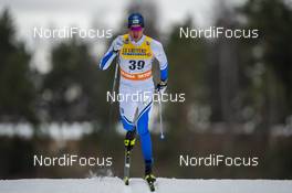 29.02.2020, Lahti Finland (FIN): Kaarel Kasper Korge (EST) - FIS world cup cross-country, 15km men, Lahti (FIN). www.nordicfocus.com. © THIBAUT/NordicFocus. Every downloaded picture is fee-liable.