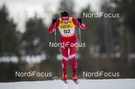 29.02.2020, Lahti Finland (FIN): Evgeniy Belov (RUS) - FIS world cup cross-country, 15km men, Lahti (FIN). www.nordicfocus.com. © THIBAUT/NordicFocus. Every downloaded picture is fee-liable.