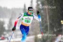 01.03.2020, Lahti Finland (FIN): Dario Cologna (SUI) - FIS world cup cross-country, 4x10km men, Lahti (FIN). www.nordicfocus.com. © Modica/NordicFocus. Every downloaded picture is fee-liable.