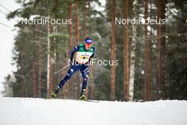 01.03.2020, Lahti Finland (FIN): Stefano Gardener (ITA) - FIS world cup cross-country, 4x10km men, Lahti (FIN). www.nordicfocus.com. © Modica/NordicFocus. Every downloaded picture is fee-liable.