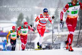01.03.2020, Lahti Finland (FIN): Hans Christer Holund (NOR) - FIS world cup cross-country, 4x10km men, Lahti (FIN). www.nordicfocus.com. © Modica/NordicFocus. Every downloaded picture is fee-liable.