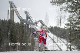 01.03.2020, Lahti Finland (FIN): Therese Johaug (NOR) - FIS world cup cross-country, 4x5km women, Lahti (FIN). www.nordicfocus.com. © THIBAUT/NordicFocus. Every downloaded picture is fee-liable.
