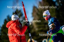 28.02.2020, Lahti Finland (FIN): Simen Hegstadt Krueger (NOR) - FIS world cup cross-country, training, Lahti (FIN). www.nordicfocus.com. © Modica/NordicFocus. Every downloaded picture is fee-liable.