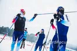 04.03.2020, Konnerud, Norway (NOR): Jovian Hediger (SUI), Roman Schaad (SUI), (l-r)  - FIS world cup cross-country, individual sprint, Drammen (NOR). www.nordicfocus.com. © Modica/NordicFocus. Every downloaded picture is fee-liable.