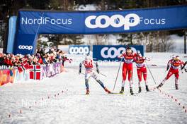 04.03.2020, Konnerud, Norway (NOR): Linn Svahn (SWE), Kristine Stavaas Skistad (NOR), (l-r)  - FIS world cup cross-country, individual sprint, Konnerud (NOR). www.nordicfocus.com. © Modica/NordicFocus. Every downloaded picture is fee-liable.