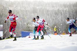 04.03.2020, Konnerud, Norway (NOR): Richard Jouve (FRA), Haavard Solaas Taugboel (NOR), (l-r)  - FIS world cup cross-country, individual sprint, Konnerud (NOR). www.nordicfocus.com. © Modica/NordicFocus. Every downloaded picture is fee-liable.