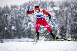 04.03.2020, Konnerud, Norway (NOR): Aliaksandr Voranau (BLR) - FIS world cup cross-country, individual sprint, Konnerud (NOR). www.nordicfocus.com. © Modica/NordicFocus. Every downloaded picture is fee-liable.
