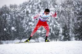 04.03.2020, Konnerud, Norway (NOR): Maowulietibieke Entemake (CHN) - FIS world cup cross-country, individual sprint, Konnerud (NOR). www.nordicfocus.com. © Modica/NordicFocus. Every downloaded picture is fee-liable.