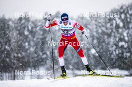 04.03.2020, Konnerud, Norway (NOR): Emil Iversen (NOR) - FIS world cup cross-country, individual sprint, Konnerud (NOR). www.nordicfocus.com. © Modica/NordicFocus. Every downloaded picture is fee-liable.