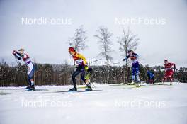 04.03.2020, Konnerud, Norway (NOR): Maja Dahlqvist (SWE), Laura Gimmler (GER), (l-r)  - FIS world cup cross-country, individual sprint, Konnerud (NOR). www.nordicfocus.com. © Modica/NordicFocus. Every downloaded picture is fee-liable.