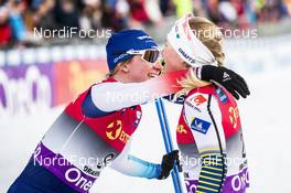 04.03.2020, Konnerud, Norway (NOR): Nadine Faehndrich (SUI), Jonna Sundling (SWE), (l-r)  - FIS world cup cross-country, individual sprint, Konnerud (NOR). www.nordicfocus.com. © Modica/NordicFocus. Every downloaded picture is fee-liable.