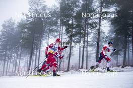 08.03.2020, Oslo, Norway (NOR): Ivan Yakimushkin (RUS), Emil Iversen (NOR), (l-r)  - FIS world cup cross-country, mass men, Oslo (NOR). www.nordicfocus.com. © Modica/NordicFocus. Every downloaded picture is fee-liable.