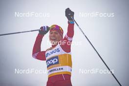 08.03.2020, Oslo, Norway (NOR): Alexander Bolshunov (RUS) - FIS world cup cross-country, mass men, Oslo (NOR). www.nordicfocus.com. © Modica/NordicFocus. Every downloaded picture is fee-liable.