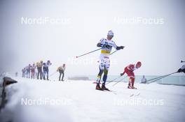 08.03.2020, Oslo, Norway (NOR): Viktor Braennmark (SWE), Andrey Sobakarev (RUS), (l-r)  - FIS world cup cross-country, mass men, Oslo (NOR). www.nordicfocus.com. © Modica/NordicFocus. Every downloaded picture is fee-liable.