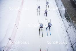 08.03.2020, Oslo, Norway (NOR): Michal Novak (CZE), Ole Joergen Bruvoll (NOR), +63+, (l-r)  - FIS world cup cross-country, mass men, Oslo (NOR). www.nordicfocus.com. © Modica/NordicFocus. Every downloaded picture is fee-liable.