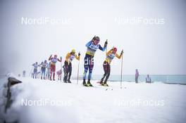 08.03.2020, Oslo, Norway (NOR): Juho Mikkonen (FIN), Florian Notz (GER), Andreas Katz (GER), (l-r)  - FIS world cup cross-country, mass men, Oslo (NOR). www.nordicfocus.com. © Modica/NordicFocus. Every downloaded picture is fee-liable.