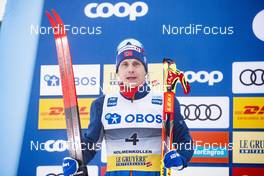 08.03.2020, Oslo, Norway (NOR): Simen Hegstad Krueger (NOR) - FIS world cup cross-country, mass men, Oslo (NOR). www.nordicfocus.com. © Modica/NordicFocus. Every downloaded picture is fee-liable.