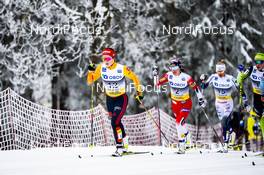 07.03.2020, Oslo, Norway (NOR): Katharina Hennig (GER), Heidi Weng (NOR), Frida Karlsson (SWE), (l-r)  - FIS world cup cross-country, mass women, Oslo (NOR). www.nordicfocus.com. © Modica/NordicFocus. Every downloaded picture is fee-liable.
