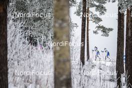 07.03.2020, Oslo, Norway (NOR): Charlotte Kalla (SWE), Ebba Andersson (SWE), (l-r)  - FIS world cup cross-country, mass women, Oslo (NOR). www.nordicfocus.com. © Modica/NordicFocus. Every downloaded picture is fee-liable.
